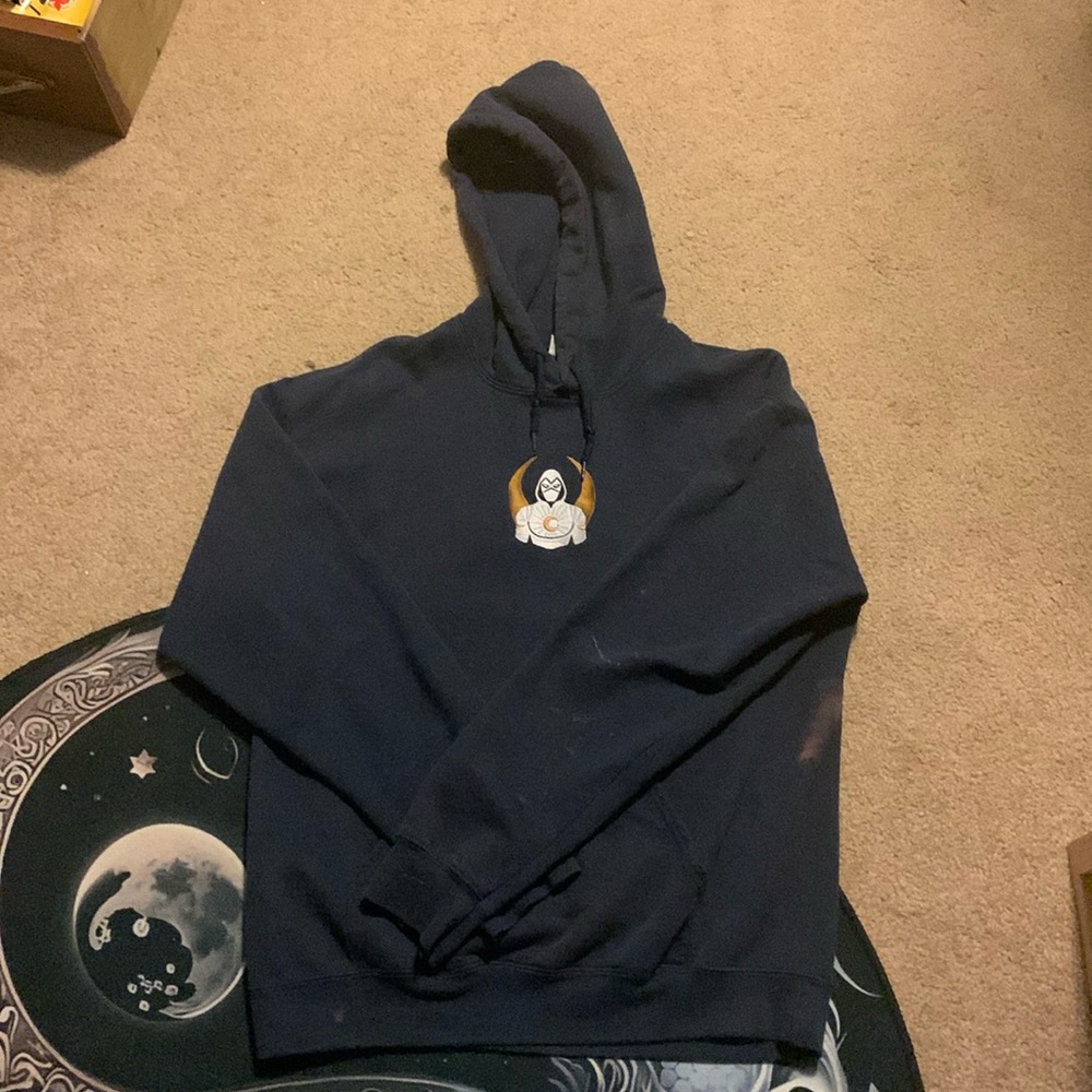 Moonknight embroidered hoodie